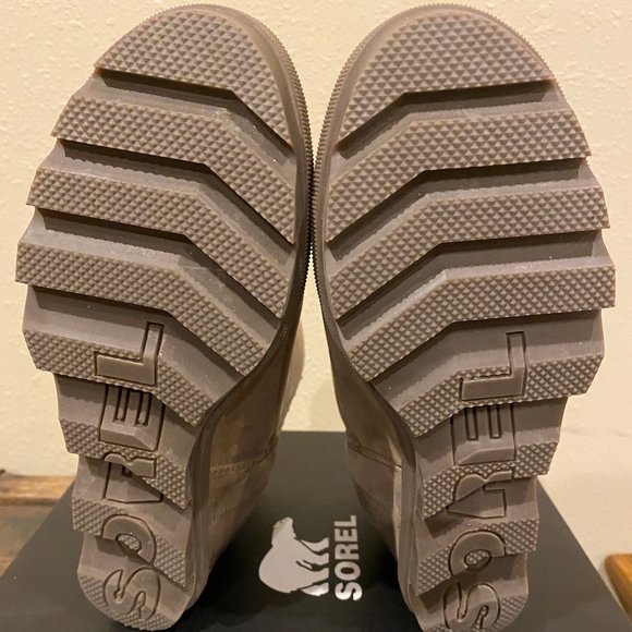 COPY - Sorel Joan of Arctic II Zip Wedge Boots, Size 7.5, Quarry (Gray) - Picture 11 of 11